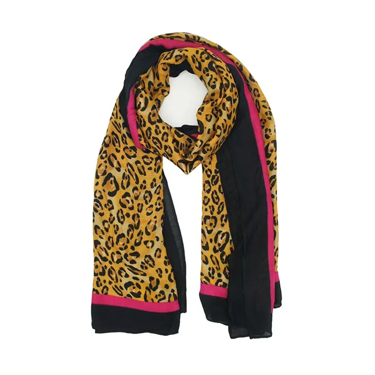 Leopar Rayon Eşarplar