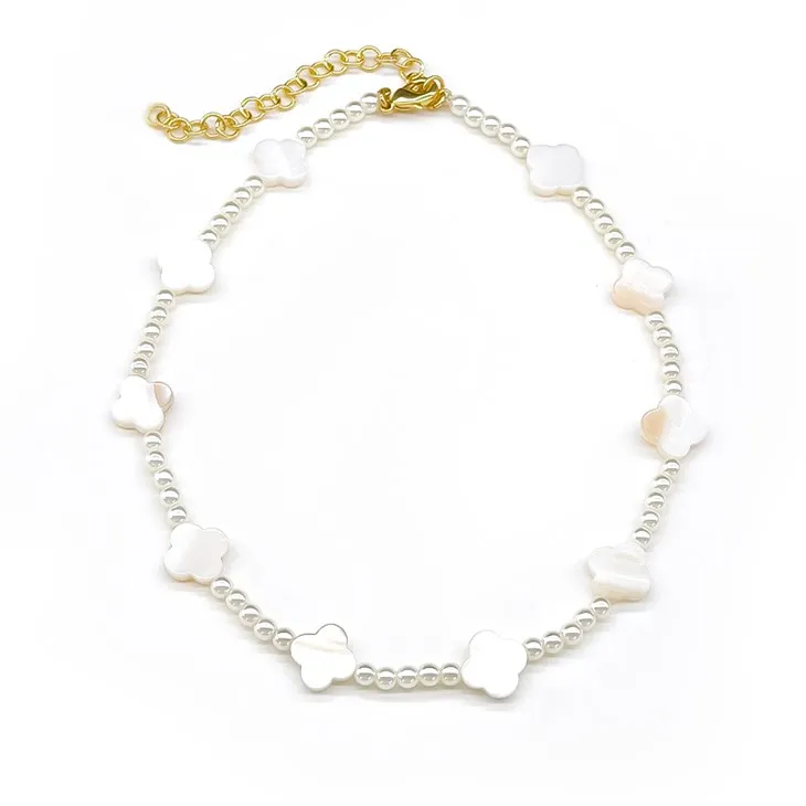 Yapraklı Yonca Çiçek Bileklik